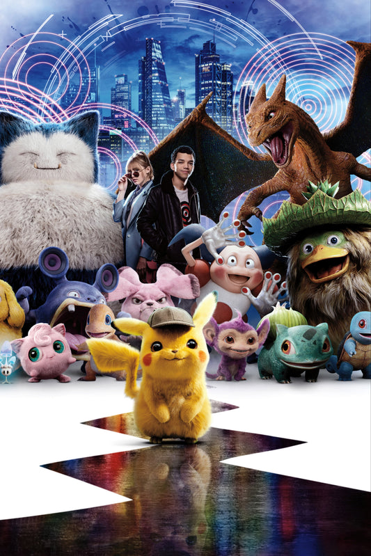 Detective Pikachu - Metal Print