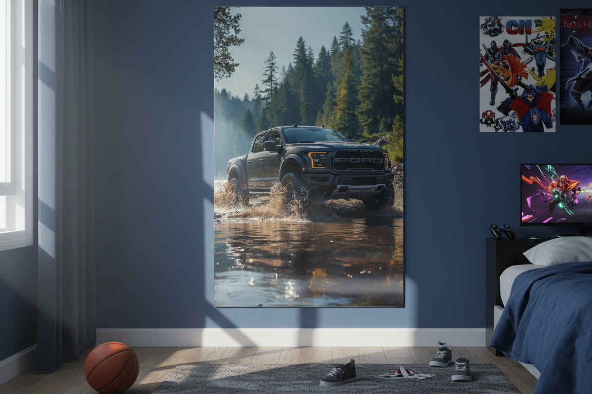 4x4 Truck Wilderness Print