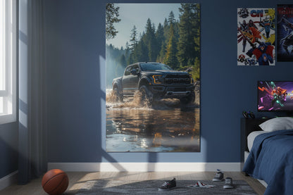 4x4 Truck Wilderness Print