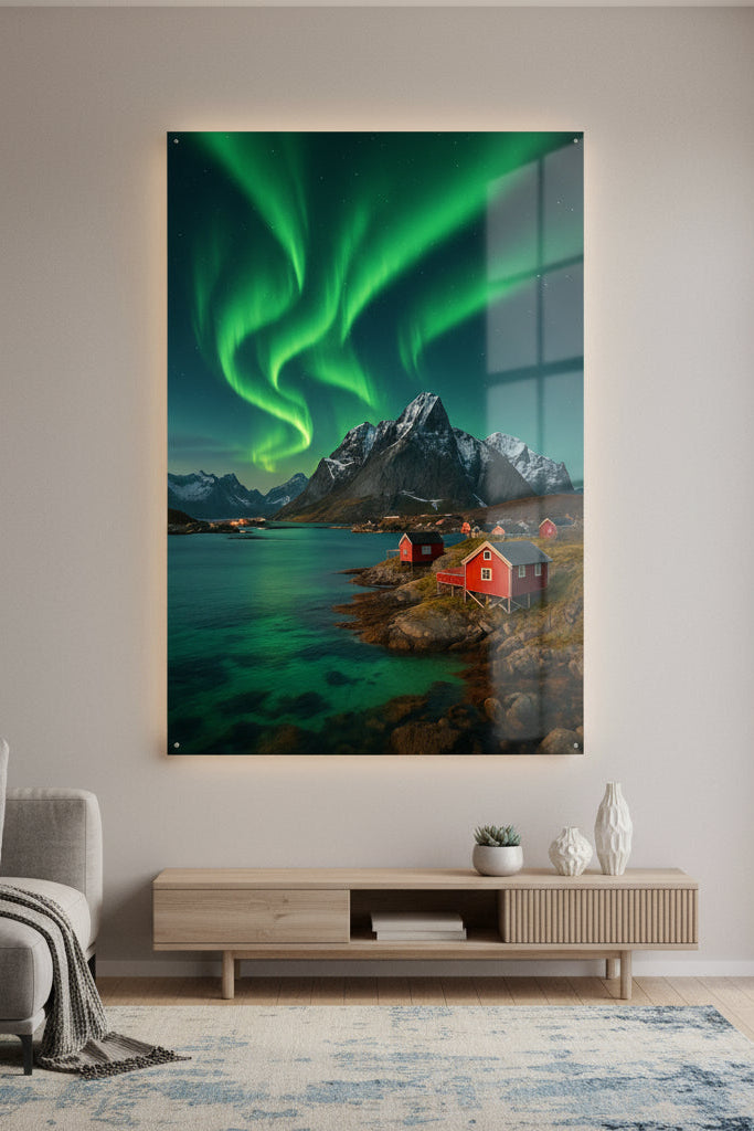 Dancing Northern Lights Wall Art