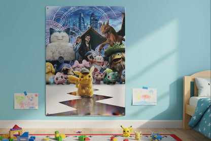 Detective Pikachu - Metal Print