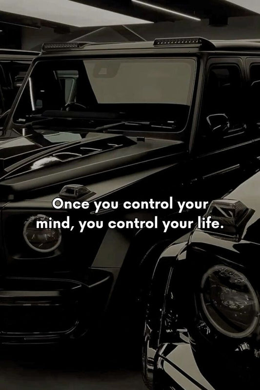 Control Your Mind Metal Print