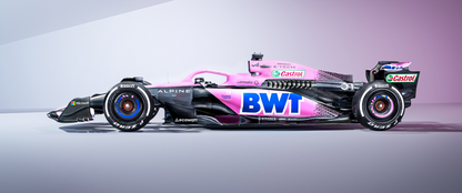 Alpine BWT F1 Side View Panoramic Print