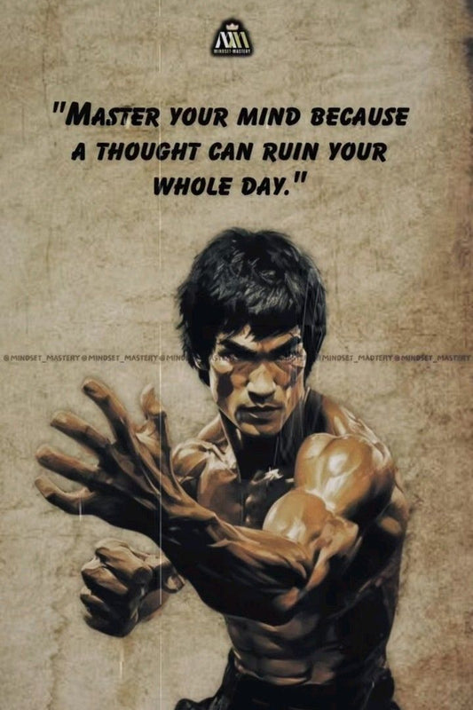 Master Your Mind - Metal Print