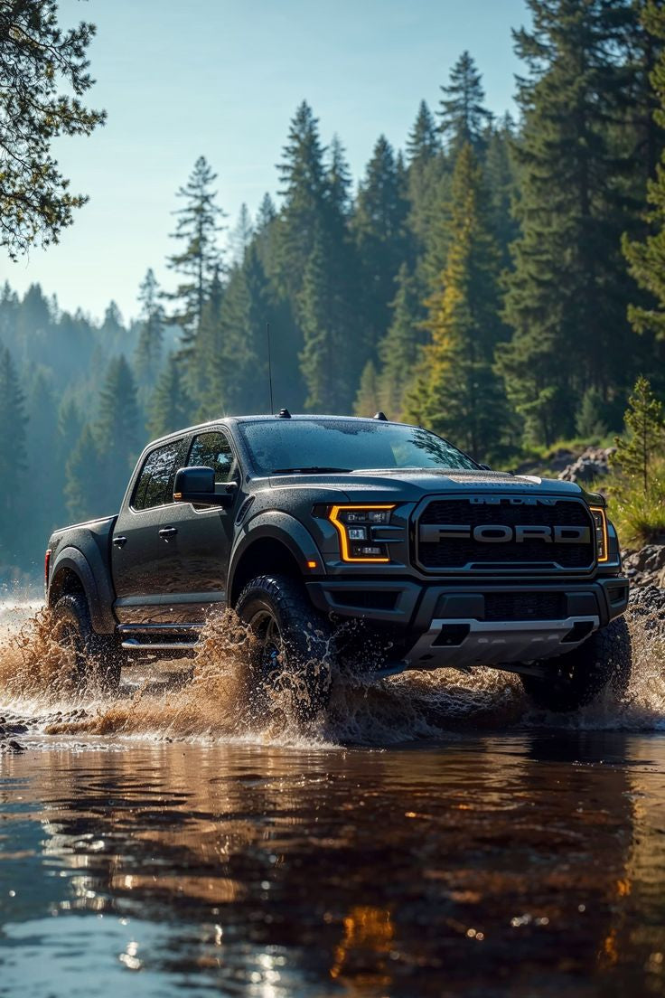 4x4 Truck Wilderness Print