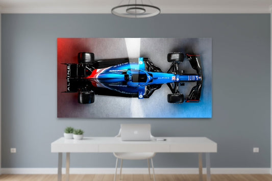 Formula 1 Top View Art Print