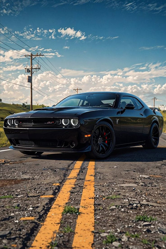 Road Warrior Muscle Car Print