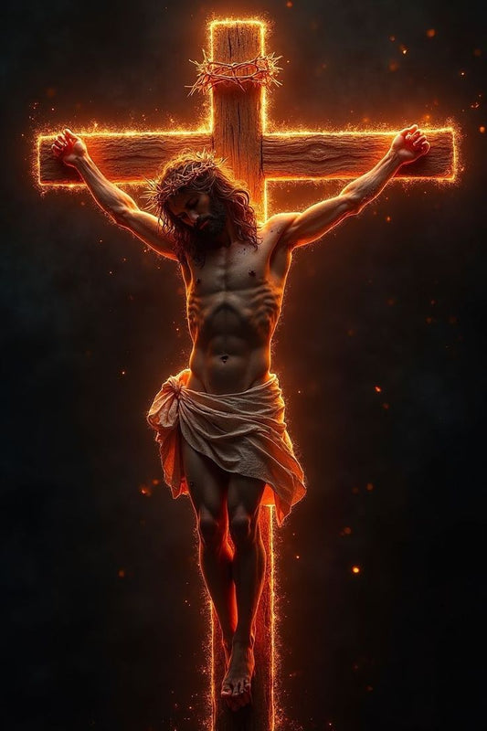 Jesus Radiant Sacrifice Print